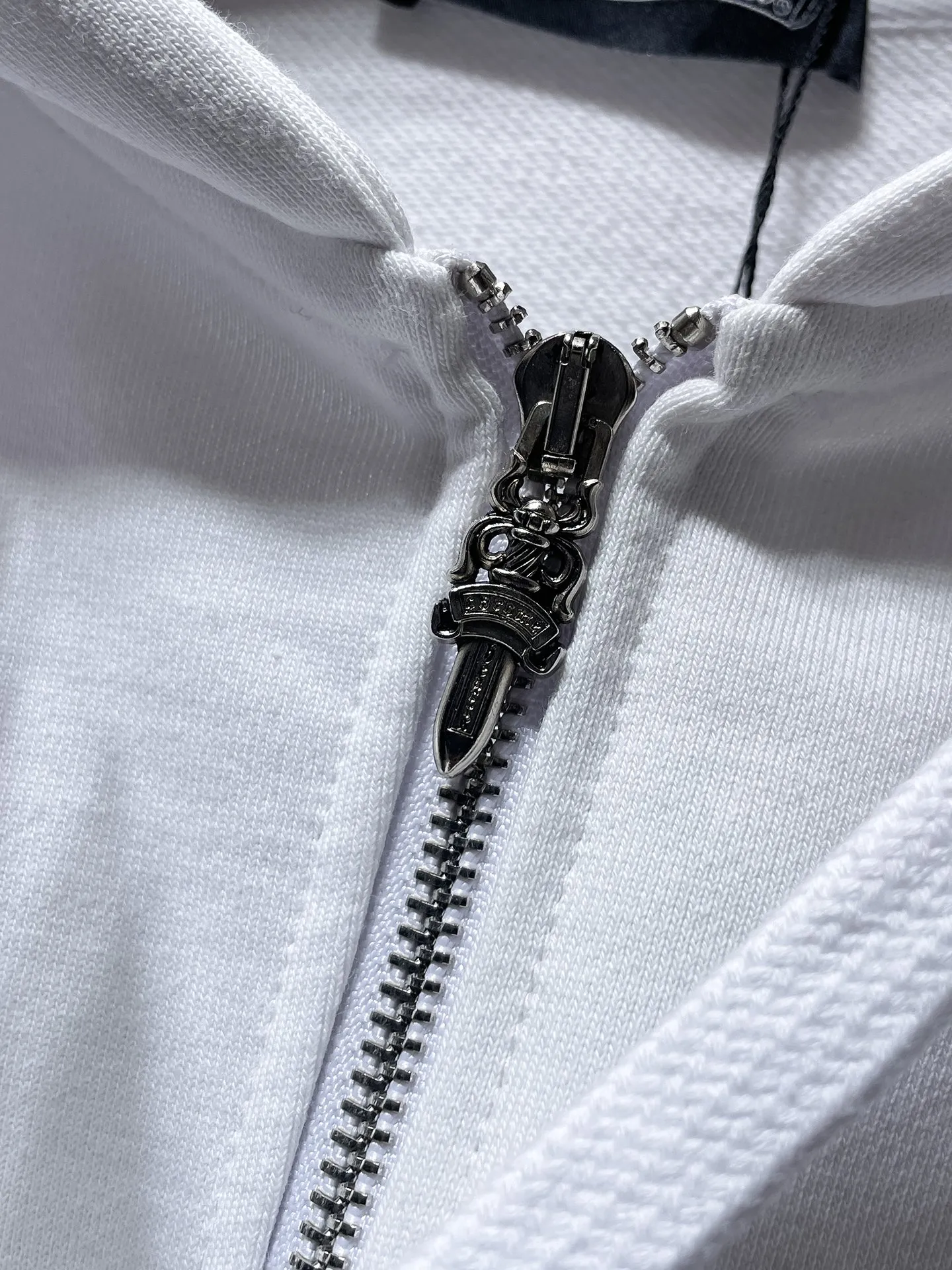 P270 Chrome Hearts Autumn and Winter 2025 counter synchronization❤️ Heavy-duty horseshoe Sanskrit letter hooded sweatshirt, hot diamond ➕ silicone ➕ flocking, improved customized version 1:1 high-gram weight high-quality fabric Recommended color: white black code number: S, M, L, XL